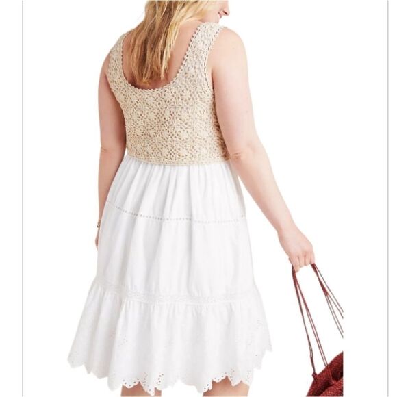 Anthropologie Brittney Crochet-Top Dress - Picture 5 of 9